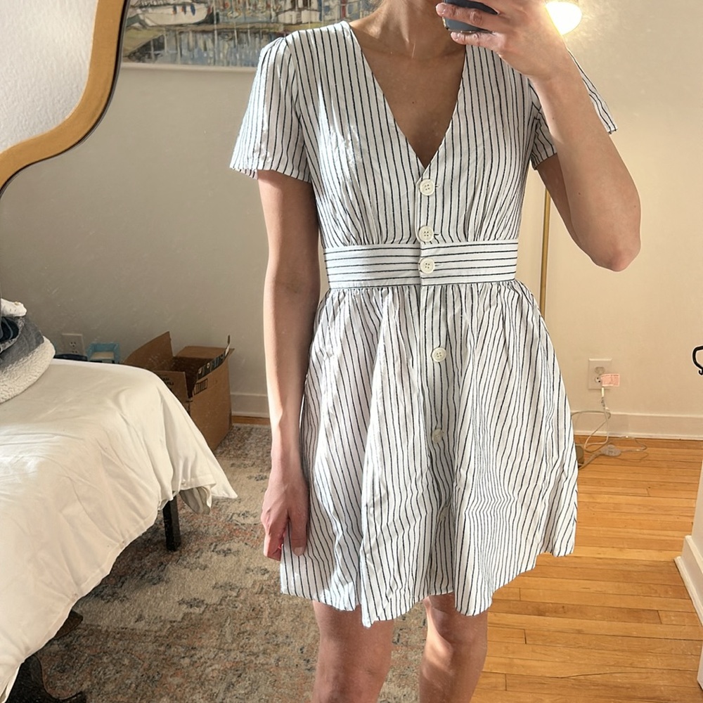 Mango Striped Dress